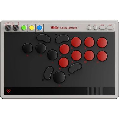 8bitdo Manette Rétro Arcade Controller Grey Europe PAL unisex - Publicité 8bitdo Manette Rétro Arcade Controller Grey Europe PAL unisex - Publicité