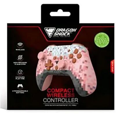 Dragonshock Manette Sans Fil Pour Nintendo Switch Poptop Compact Pink One Size - Publicité Dragonshock Manette Sans Fil Pour Nintendo Switch Poptop Compact Pink One Size - Publicité