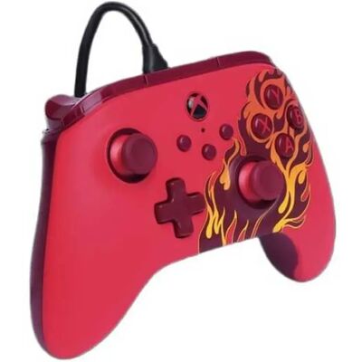 Powera Contrôleur Xbox Advantage Red Blaze Red One Size - Publicité Powera Contrôleur Xbox Advantage Red Blaze Red One Size - Publicité