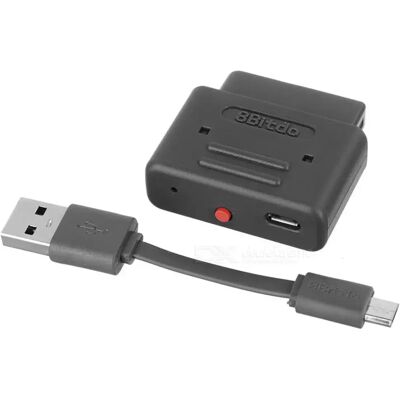 8bitdo Adaptateur Récepteur Rétro Bluetooth (sfc) Grey Europe PAL - Publicité 8bitdo Adaptateur Récepteur Rétro Bluetooth (sfc) Grey Europe PAL - Publicité