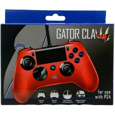 Orb Manette Ps4 Gator Claw Red One Size - Publicité Orb Manette Ps4 Gator Claw Red One Size - Publicité
