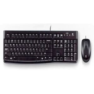 Logitech Clavier Et Souris Mk120 Combo Français Black One Size unisex - Publicité Logitech Clavier Et Souris Mk120 Combo Français Black One Size unisex - Publicité