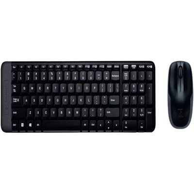 Logitech Clavier Et Souris Sans Fil Mk220 Anglais Black One Size unisex - Publicité Logitech Clavier Et Souris Sans Fil Mk220 Anglais Black One Size unisex - Publicité