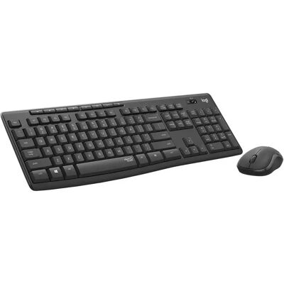 Logitech Clavier Et Souris Sans Fil Mk295 Silent Anglais Black One Size unisex - Publicité Logitech Clavier Et Souris Sans Fil Mk295 Silent Anglais Black One Size unisex - Publicité