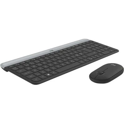 Logitech Clavier Et Souris Sans Fil Mk470 Graphite One Size unisex - Publicité Logitech Clavier Et Souris Sans Fil Mk470 Graphite One Size unisex - Publicité
