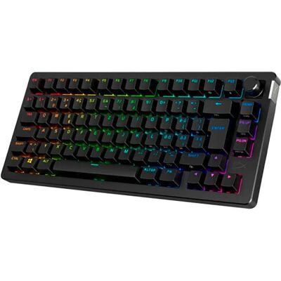 Hyperx Clavier De Jeu Sans Fil Alloy Rise 75 Anglais Black One Size unisex - Publicité Hyperx Clavier De Jeu Sans Fil Alloy Rise 75 Anglais Black One Size unisex - Publicité