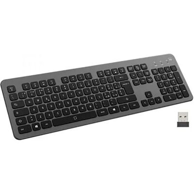 Ewent Clavier Sans Fil Ew3296 Espagnol Black One Size unisex - Publicité Ewent Clavier Sans Fil Ew3296 Espagnol Black One Size unisex - Publicité
