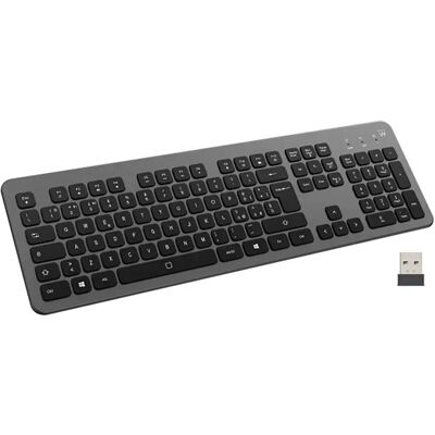 Ewent Clavier Sans Fil Ew3295 Black / Grey One Size - Publicité Ewent Clavier Sans Fil Ew3295 Black / Grey One Size - Publicité