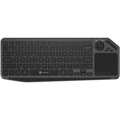 Natec Clavier Sans Fil Turbot 2 Black / Grey Ingles us unisex - Publicité Natec Clavier Sans Fil Turbot 2 Black / Grey Ingles us unisex - Publicité
