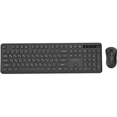 Gembird Clavier Et Souris Sans Fil Kbs-wps-01-w Ru Layout Black One Size unisex - Publicité Gembird Clavier Et Souris Sans Fil Kbs-wps-01-w Ru Layout Black One Size unisex - Publicité
