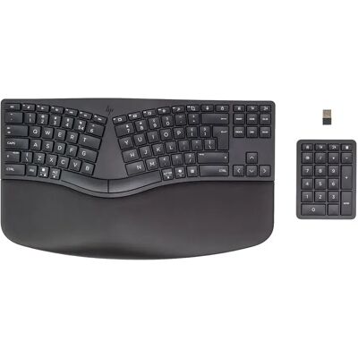 HP Clavier Sans Fil 960 Ergonomic Black One Size unisex - Publicité HP Clavier Sans Fil 960 Ergonomic Black One Size unisex - Publicité