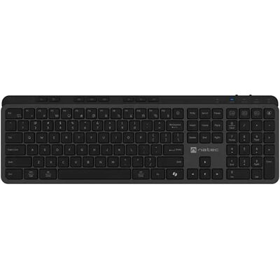Natec Clavier Sans Fil Medusa Us Layout Black One Size unisex - Publicité Natec Clavier Sans Fil Medusa Us Layout Black One Size unisex - Publicité
