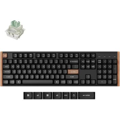 Keychron Clavier Mécanique Sans Fil K10h-j1 Carbon Black One Size - Publicité Keychron Clavier Mécanique Sans Fil K10h-j1 Carbon Black One Size - Publicité