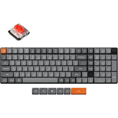 Keychron Clavier Mécanique Sans Fil K17 Max Black One Size - Publicité Keychron Clavier Mécanique Sans Fil K17 Max Black One Size - Publicité