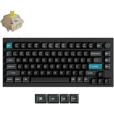 Keychron Clavier Mécanique Gaming Q1u-m4 Black One Size - Publicité Keychron Clavier Mécanique Gaming Q1u-m4 Black One Size - Publicité