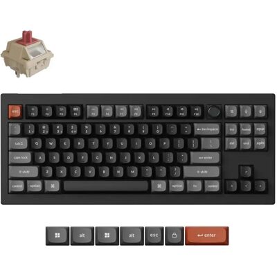 Keychron Clavier Mécanique Sans Fil V3u-d3 Black One Size - Publicité Keychron Clavier Mécanique Sans Fil V3u-d3 Black One Size - Publicité