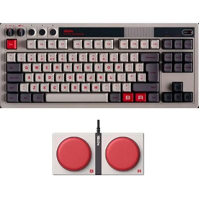 8bitdo Clavier Mécanique Retro 108 N Edition Uk Grey / White One Size - Publicité 8bitdo Clavier Mécanique Retro 108 N Edition Uk Grey / White One Size - Publicité