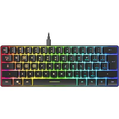 Speedlink Clavier Mécanique Letos Black One Size - Publicité Speedlink Clavier Mécanique Letos Black One Size - Publicité