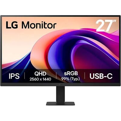 Lg Écran 27u631a-b 27´´ Qhd Ips Led Black One Size unisex - Publicité Lg Écran 27u631a-b 27´´ Qhd Ips Led Black One Size unisex - Publicité
