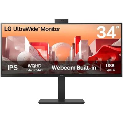 Lg Écran 34ba85qe-b.aeu 34´´ Wqhd Ips Led 100hz Black One Size unisex - Publicité Lg Écran 34ba85qe-b.aeu 34´´ Wqhd Ips Led 100hz Black One Size unisex - Publicité