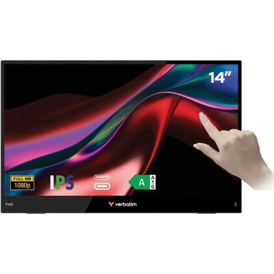 Verbatim Écran Touch Light 14´´ Fhd Ips Led Black One Size unisex - Publicité Verbatim Écran Touch Light 14´´ Fhd Ips Led Black One Size unisex - Publicité