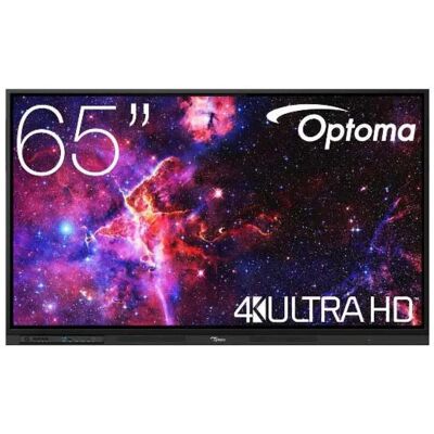 Optoma Écran Tactile 3653rk 65´´ 4k Black One Size unisex - Publicité Optoma Écran Tactile 3653rk 65´´ 4k Black One Size unisex - Publicité
