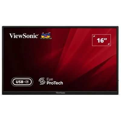 ViewSonic Moniteur Portable Va1650 16´´ Full Hd Ips Led Black One Size unisex - Publicité ViewSonic Moniteur Portable Va1650 16´´ Full Hd Ips Led Black One Size unisex - Publicité