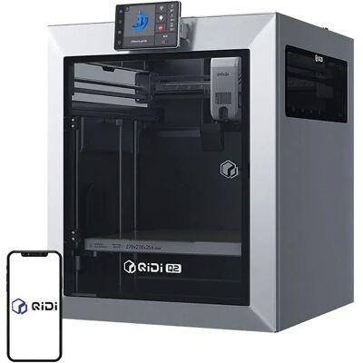Qidi Imprimante 3d Q2 Black One Size - Publicité Qidi Imprimante 3d Q2 Black One Size - Publicité