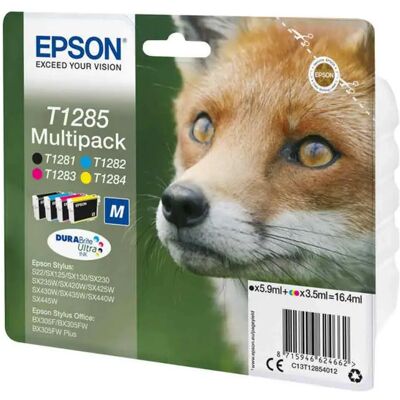 Epson Ink Cartouche D´encre Durabrite Ultra T1285 Multicolour One Size unisex - Publicité Epson Ink Cartouche D´encre Durabrite Ultra T1285 Multicolour One Size unisex - Publicité