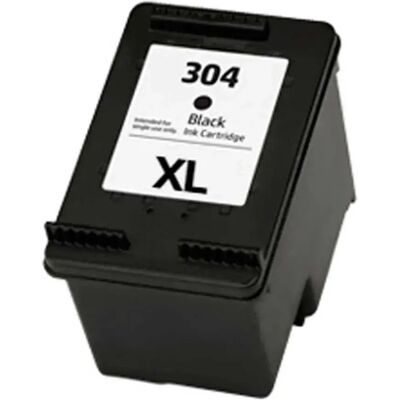 Cartouche d'encre remanufacturée HP 304XL noir - Niveau d'encre - Remplace N9K08AE/N9K06AE - Publicité Cartouche d'encre remanufacturée HP 304XL noir - Niveau d'encre - Remplace N9K08AE/N9K06AE - Publicité