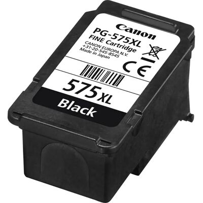 Generico Cartouches D´encre Compatibles Canon Pg575xl-5437c001/5438c001 Black One Size unisex - Publicité Generico Cartouches D´encre Compatibles Canon Pg575xl-5437c001/5438c001 Black One Size unisex - Publicité