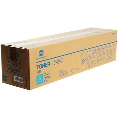 Konica Minolta Toner Tn-711c A3vu450 Cyan One Size - Publicité Konica Minolta Toner Tn-711c A3vu450 Cyan One Size - Publicité