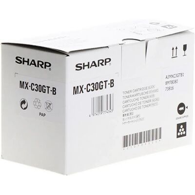 Sharp Toner Mxc30gtb Black One Size unisex - Publicité Sharp Toner Mxc30gtb Black One Size unisex - Publicité
