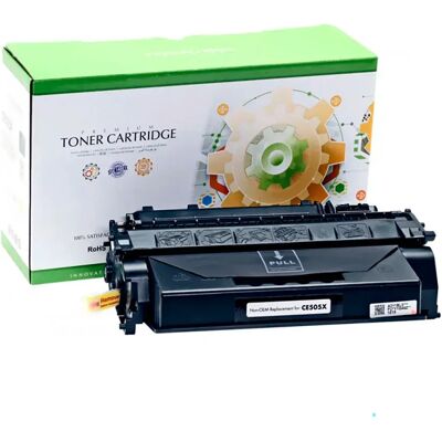 Static Control Toner Compatible Universel Hewlett-packard Ce505x/crg 719h Black One Size unisex - Publicité Static Control Toner Compatible Universel Hewlett-packard Ce505x/crg 719h Black One Size unisex - Publicité
