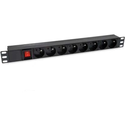 Equip Multiprise Rack 19 Pouces 333285 8 Prises Black One Size unisex - Publicité Equip Multiprise Rack 19 Pouces 333285 8 Prises Black One Size unisex - Publicité
