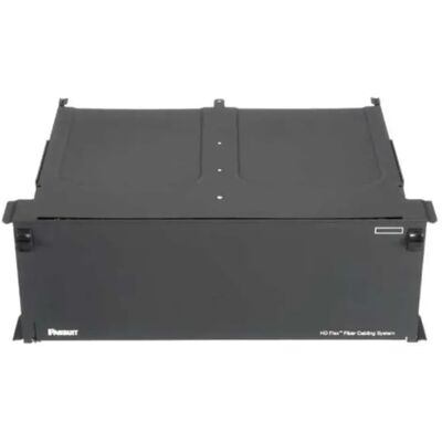 Boîtier de fibres haute densité Panduit - Modèle FLEX4U06WH - Publicité Boîtier de fibres haute densité Panduit - Modèle FLEX4U06WH - Publicité
