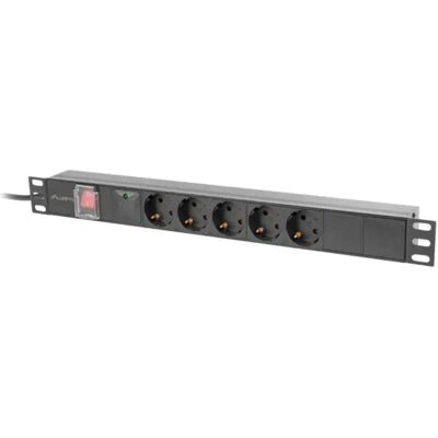 Lanberg Prise Multiple De Courant Pour Rack Pdu-05f-0200-bk Black One Size unisex - Publicité Lanberg Prise Multiple De Courant Pour Rack Pdu-05f-0200-bk Black One Size unisex - Publicité