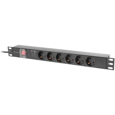 Lanberg Prise Multiple De Courant Pour Rack Pdu-06f-0200-bk Black One Size unisex - Publicité Lanberg Prise Multiple De Courant Pour Rack Pdu-06f-0200-bk Black One Size unisex - Publicité