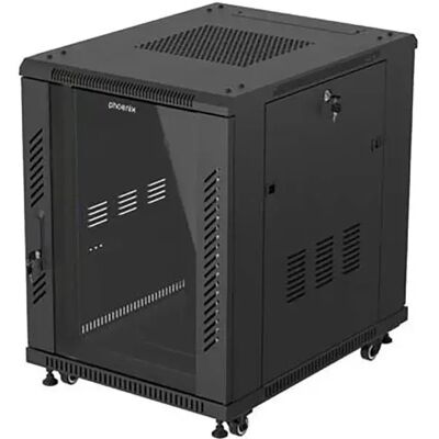 Phoenix Technologies Armoire Rack Phtn215800u 15u Black One Size - Publicité Phoenix Technologies Armoire Rack Phtn215800u 15u Black One Size - Publicité