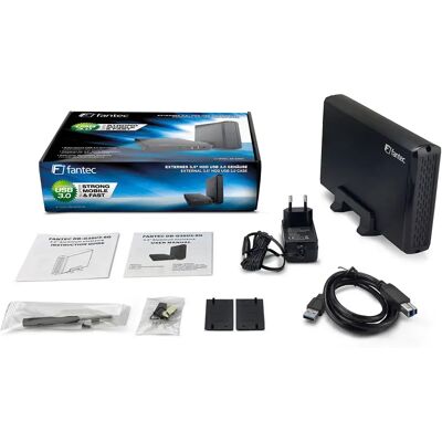 Fantec Boîtier Externe Pour Hdd/ssd Db-g35u3-6g Black One Size unisex - Publicité Fantec Boîtier Externe Pour Hdd/ssd Db-g35u3-6g Black One Size unisex - Publicité