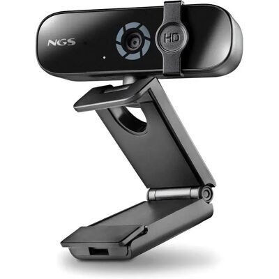 Ngs Webcam Xpresscam 2000 2k Black One Size - Publicité Ngs Webcam Xpresscam 2000 2k Black One Size - Publicité