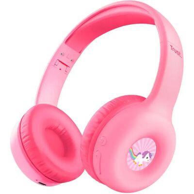Trust Casque Sans Fil Nouna Kids Pink One Size unisex - Publicité Trust Casque Sans Fil Nouna Kids Pink One Size unisex - Publicité