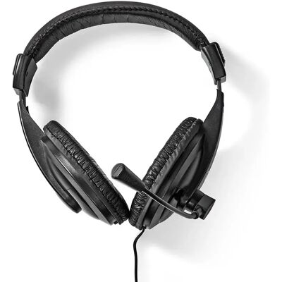 Casque Nedis - Over-Ear Stéréo Microphone Pliable - Noir - Publicité Casque Nedis - Over-Ear Stéréo Microphone Pliable - Noir - Publicité