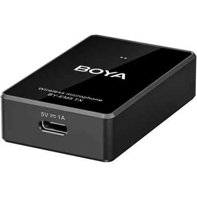 Microphone UHF sans fil BOYA - BOYA BY-EM5-K1 - Publicité Microphone UHF sans fil BOYA - BOYA BY-EM5-K1 - Publicité