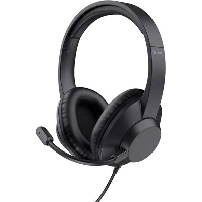 Trust Casque Avec Micro Ayda Max Gray One Size unisex - Publicité Trust Casque Avec Micro Ayda Max Gray One Size unisex - Publicité
