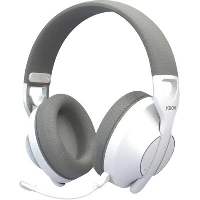 Krom Casque De Jeu Sans Fil Phase White One Size - Publicité Krom Casque De Jeu Sans Fil Phase White One Size - Publicité