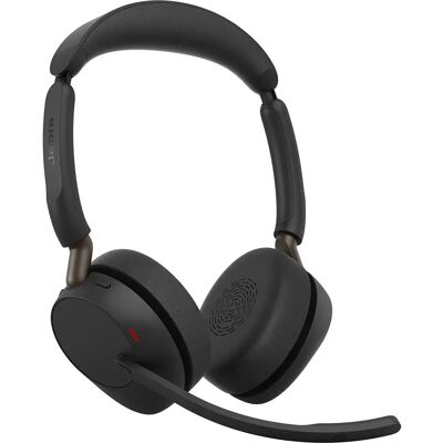 Jabra Casque Avec Micro Evolve3 65 Uc Stereo Link 390a Black One Size - Publicité Jabra Casque Avec Micro Evolve3 65 Uc Stereo Link 390a Black One Size - Publicité