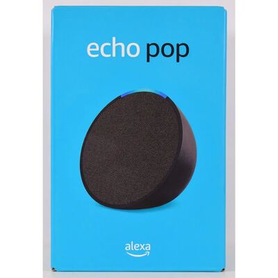 Amazon Enceinte Intelligente Echo Pop Uk Charcoal One Size unisex - Publicité Amazon Enceinte Intelligente Echo Pop Uk Charcoal One Size unisex - Publicité