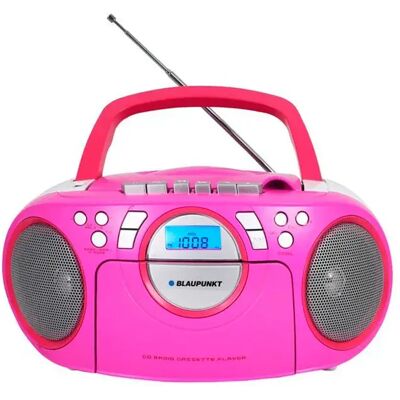 Blaupunkt Radio Portable Bb16pk Pink One Size unisex - Publicité Blaupunkt Radio Portable Bb16pk Pink One Size unisex - Publicité