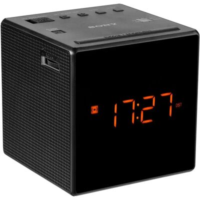 Sony ICF-C1 - Radio-réveil - Noir - Publicité Sony ICF-C1 - Radio-réveil - Noir - Publicité